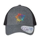 Embroidered Infinity Her Women's Modern Trucker Cap - Mato & Hash