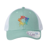 Embroidered Infinity Her Women's Modern Trucker Cap - Mato & Hash