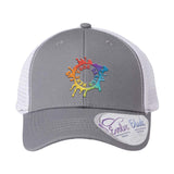 Embroidered Infinity Her Women's Modern Trucker Cap - Mato & Hash