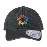 Embroidered Infinity Her Women's Pigment-Dyed Fashion Undervisor Cap