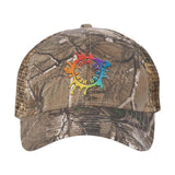 Embroidered Kati Licensed Camo Mesh Back Cap - Mato & Hash