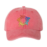 Embroidered Mega Cap Pigment-Dyed Twill Cap - Mato & Hash