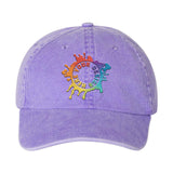 Embroidered Mega Cap Pigment-Dyed Twill Cap - Mato & Hash