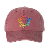 Embroidered Mega Cap Pigment-Dyed Twill Cap - Mato & Hash