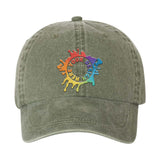 Embroidered Mega Cap Pigment-Dyed Twill Cap - Mato & Hash