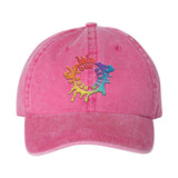 Embroidered Mega Cap Pigment-Dyed Twill Cap - Mato & Hash