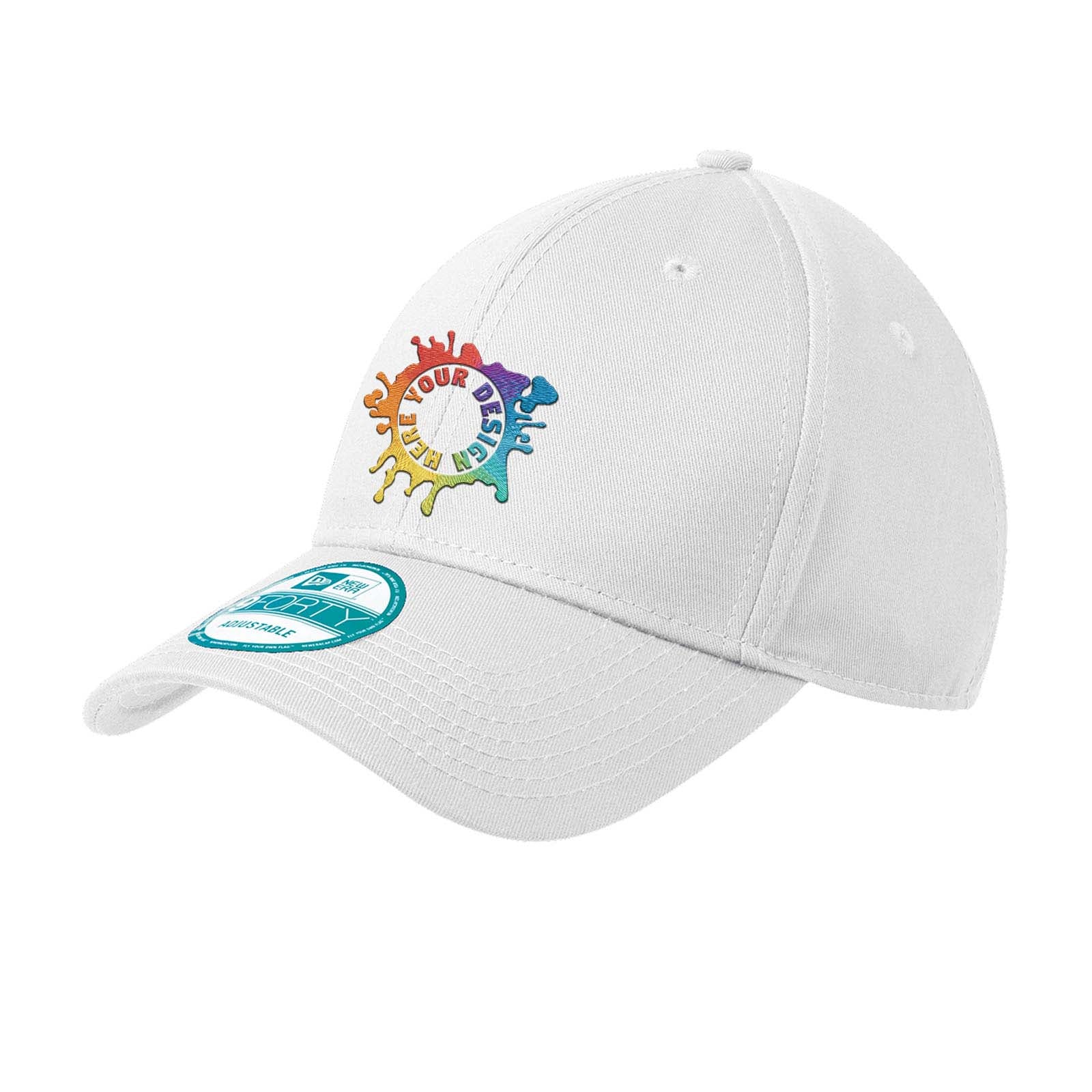 Embroidered New Era® Adjustable Structured Cap - Mato & Hash