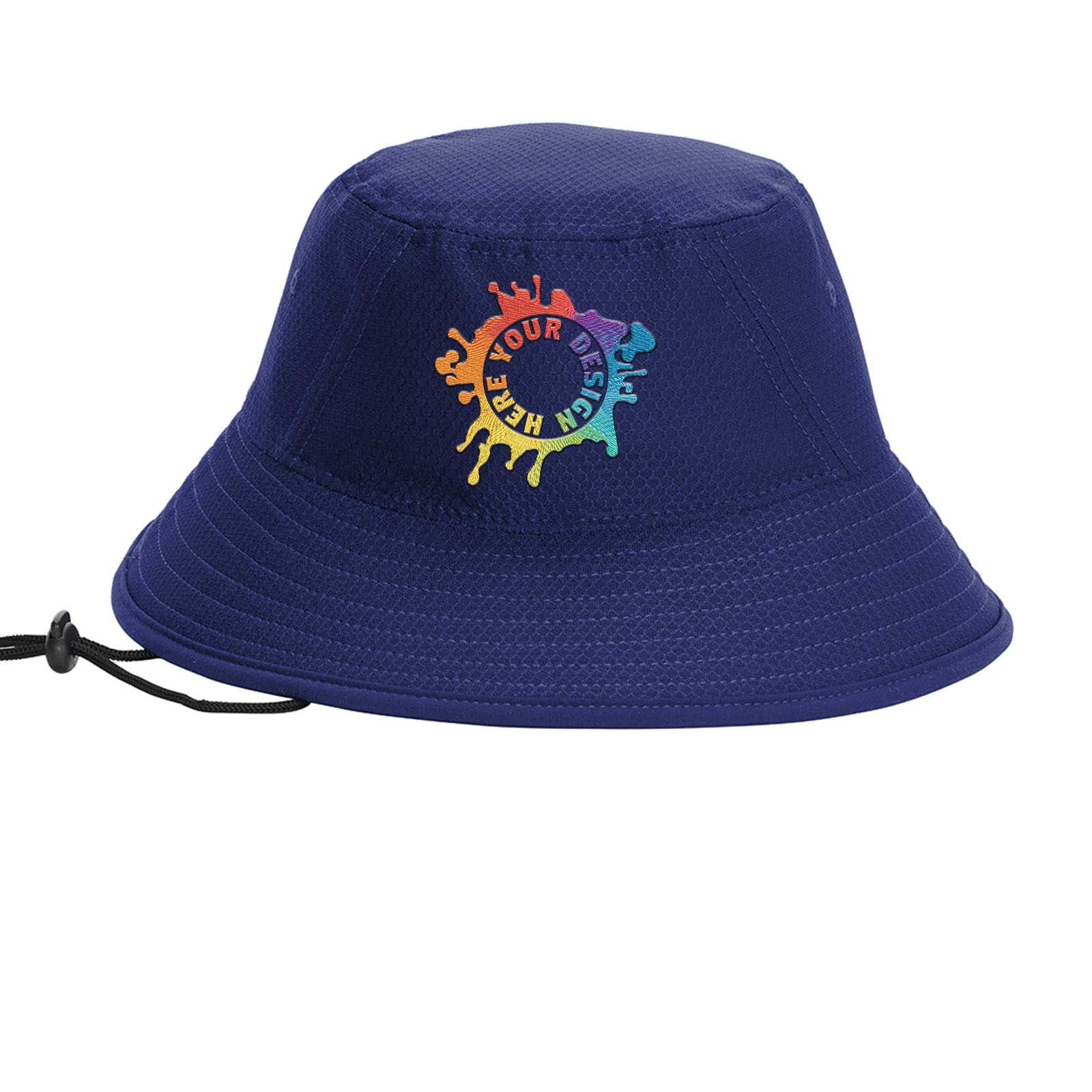Embroidered New Era® Hex Era Bucket Hat - Mato & Hash