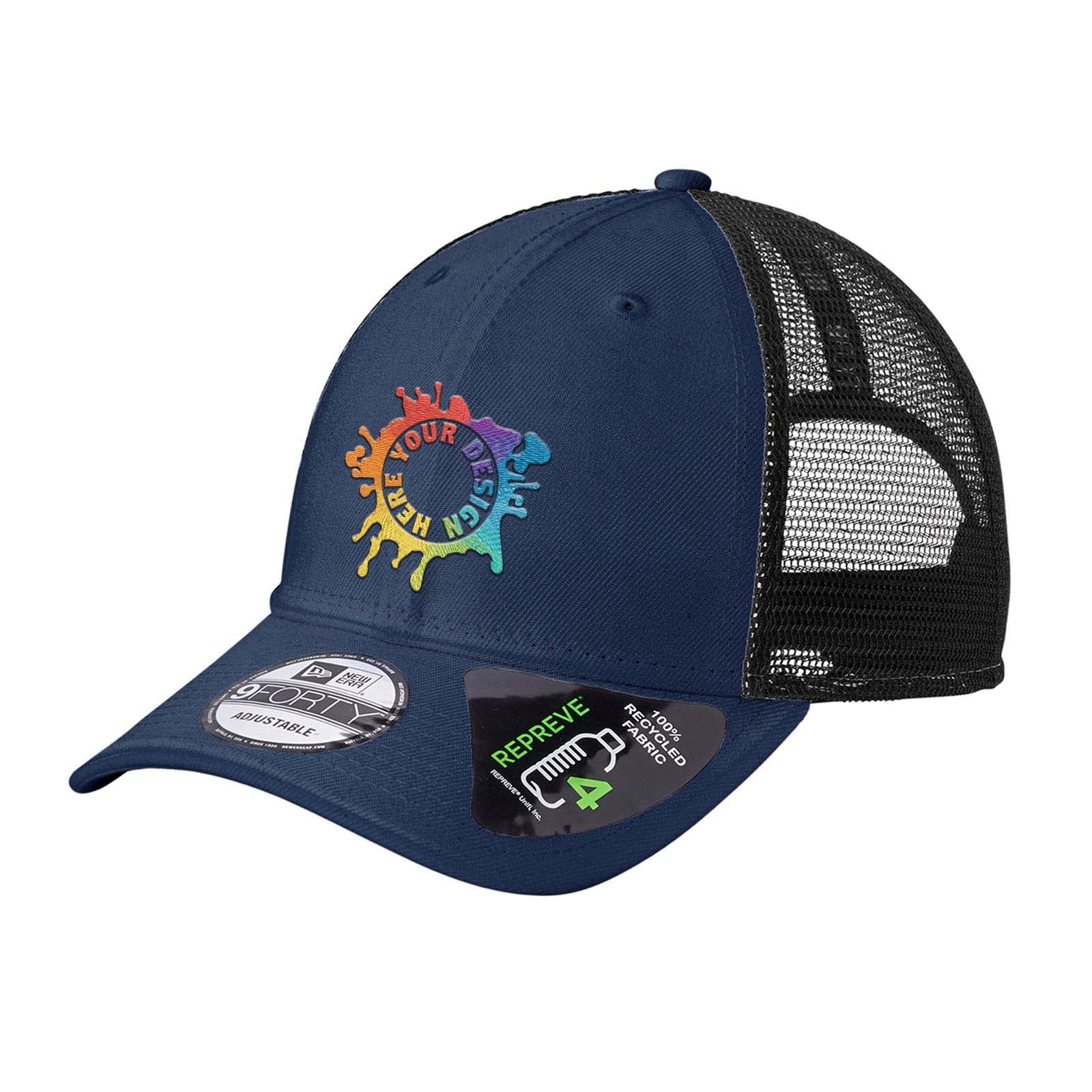 Embroidered New Era® Recycled Snapback Cap - Mato & Hash