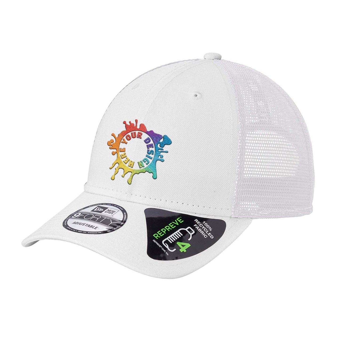 Embroidered New Era® Recycled Snapback Cap - Mato & Hash