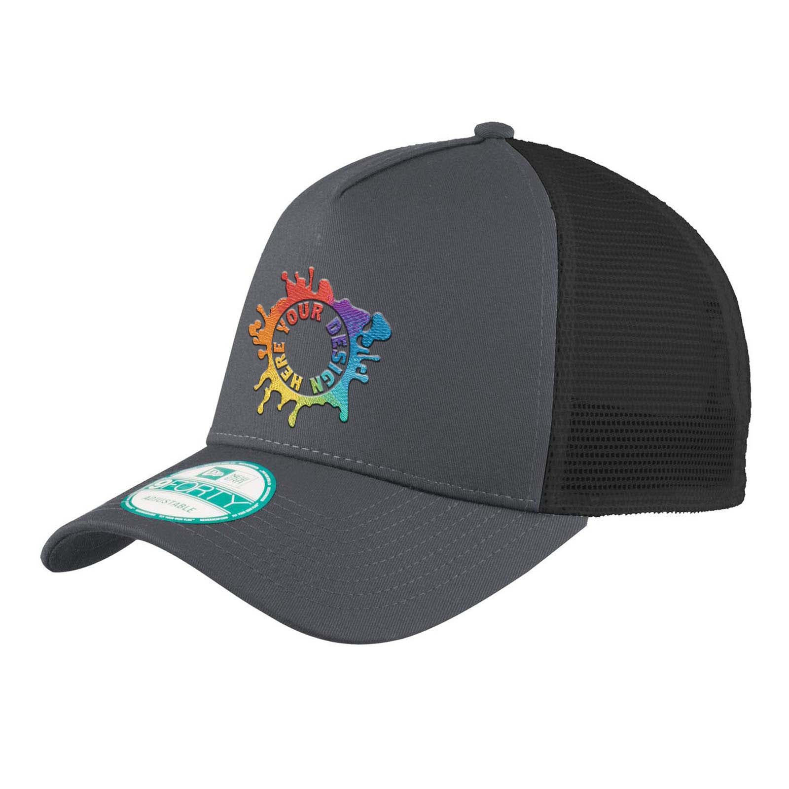 Embroidered New Era® Snapback Trucker Cap - Mato & Hash