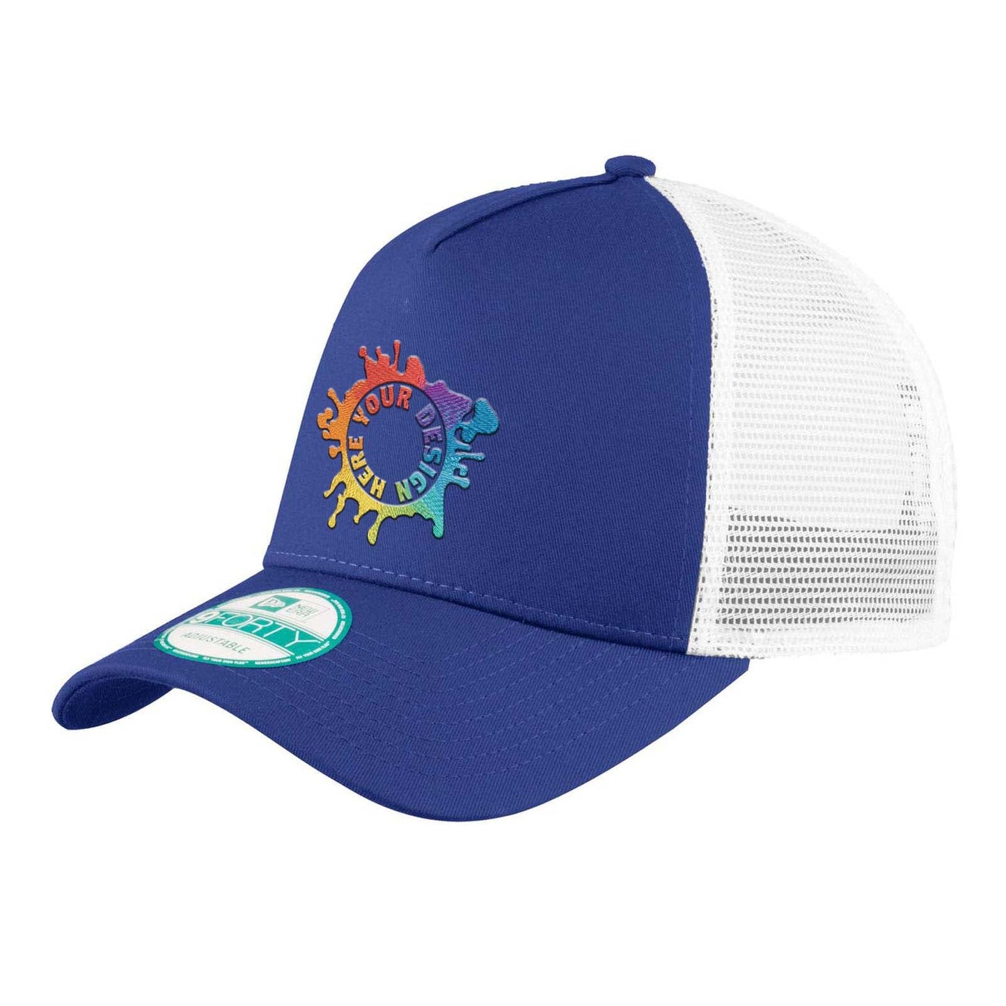 Embroidered New Era® Snapback Trucker Cap - Mato & Hash