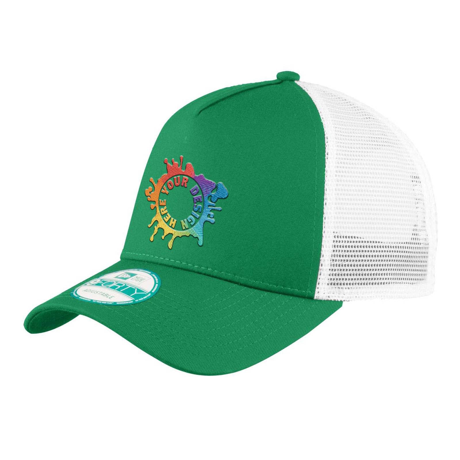 Embroidered New Era® Snapback Trucker Cap - Mato & Hash