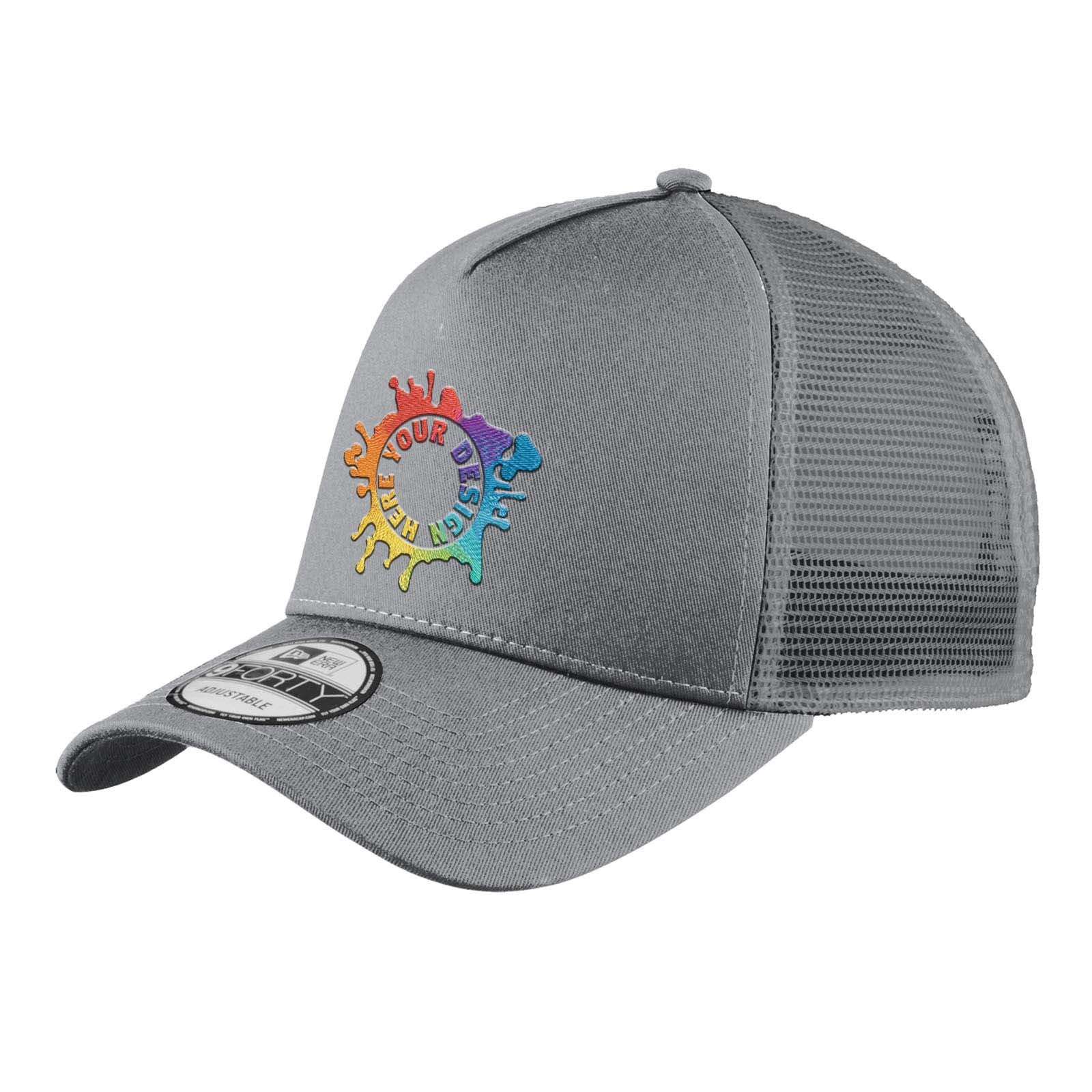 Embroidered New Era® Snapback Trucker Cap - Mato & Hash