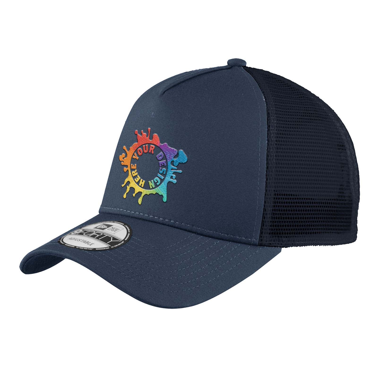 Embroidered New Era® Snapback Trucker Cap - Mato & Hash