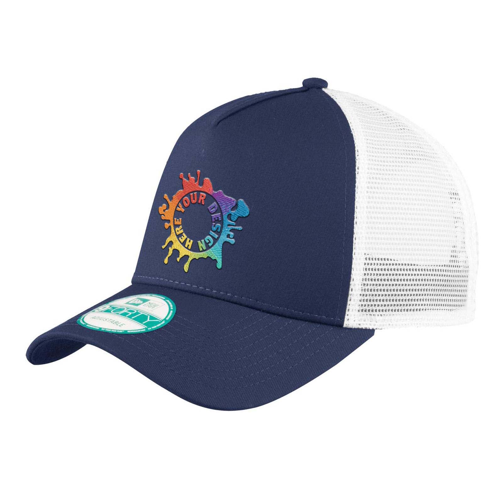 Embroidered New Era® Snapback Trucker Cap - Mato & Hash