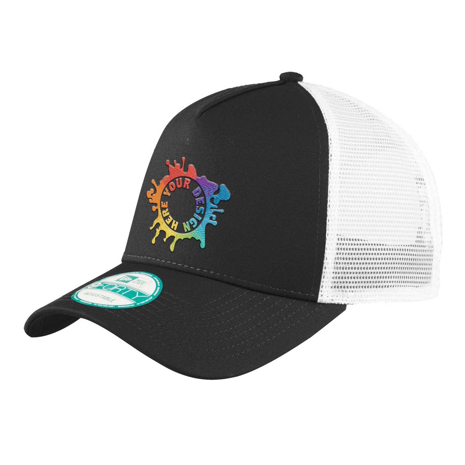 Embroidered New Era® Snapback Trucker Cap - Mato & Hash