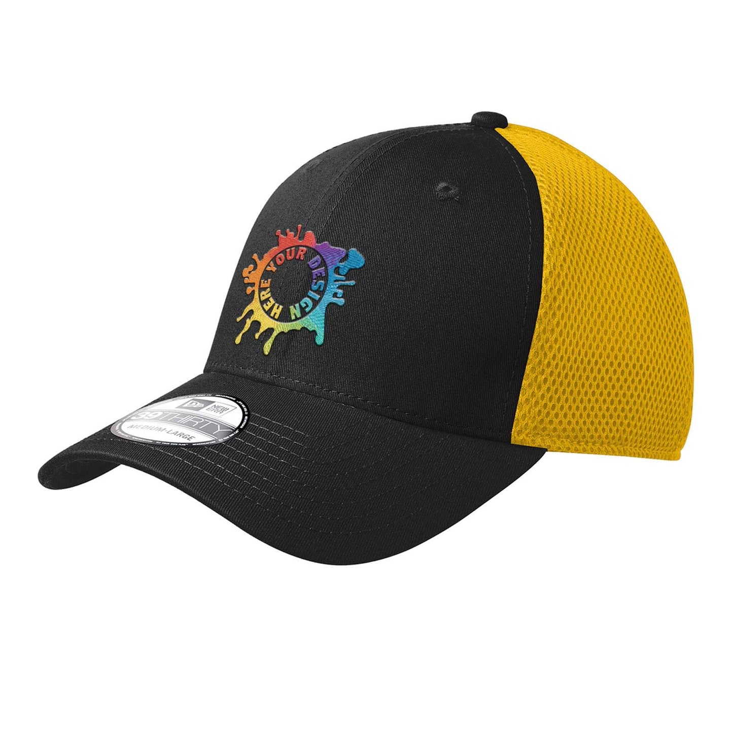 Embroidered New Era® Stretch Mesh Cap - Mato & Hash