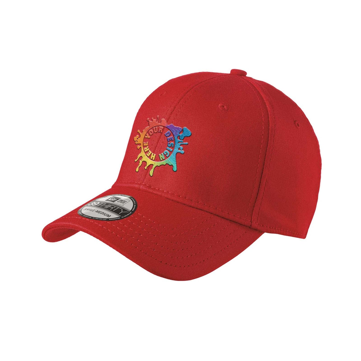 Embroidered New Era Structured Stretch Cotton Cap - Mato & Hash