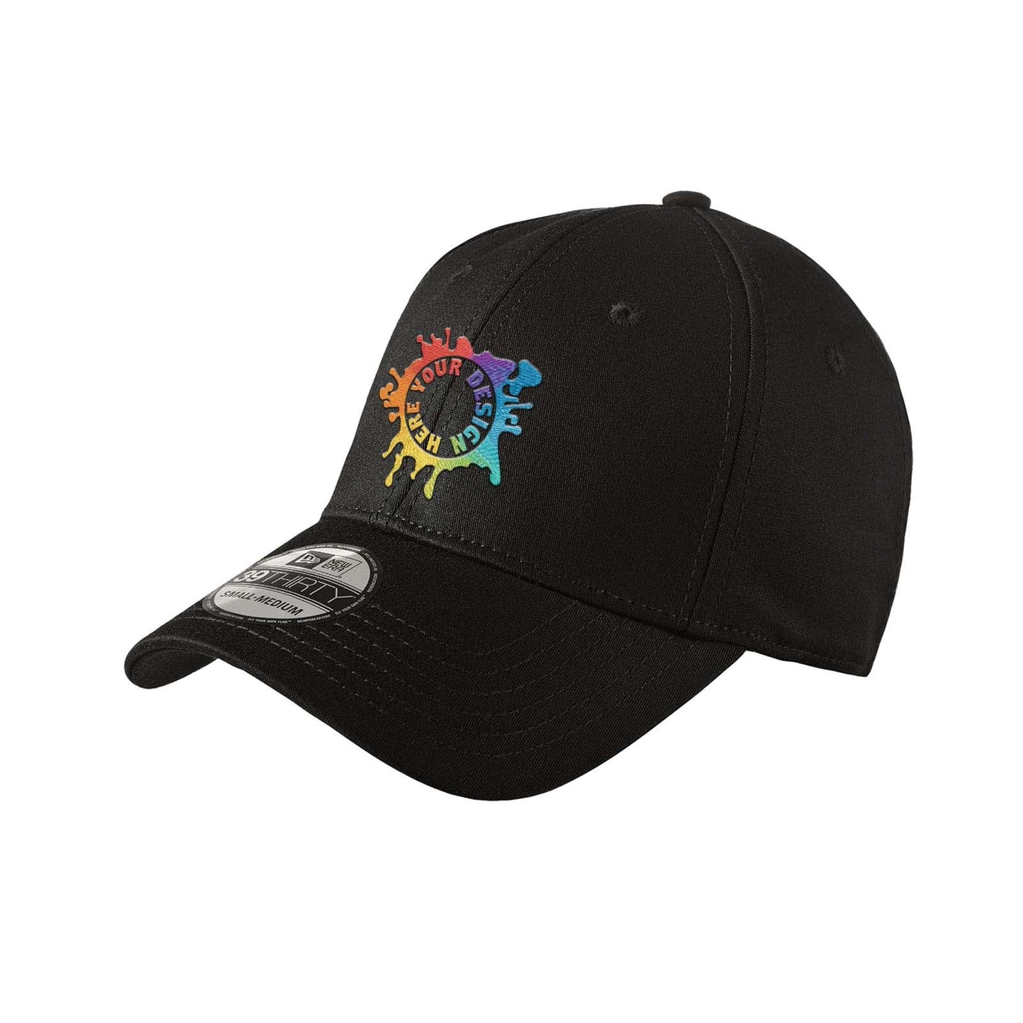 Embroidered New Era Structured Stretch Cotton Cap - Mato & Hash