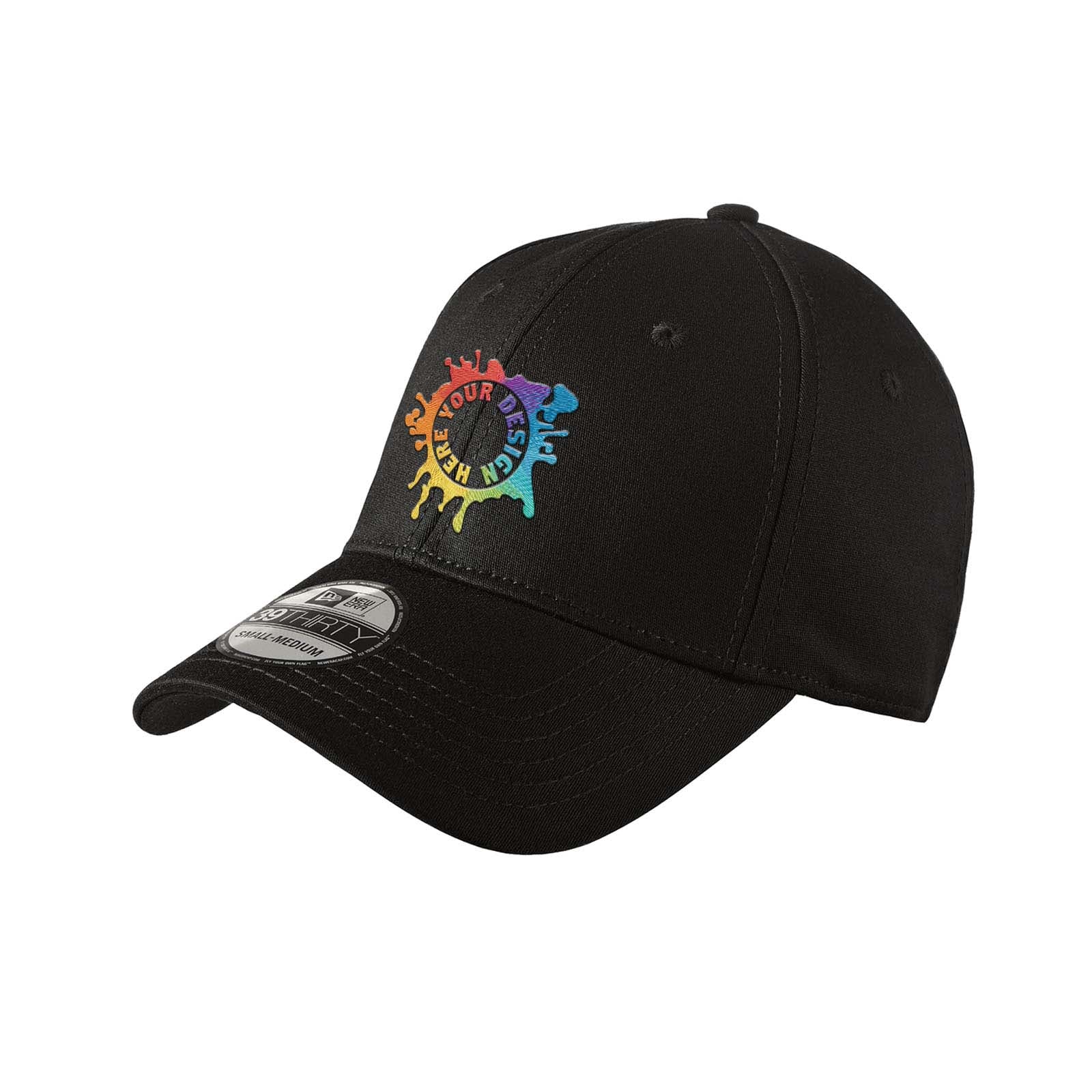 Embroidered New Era Structured Stretch Cotton Cap - Mato & Hash