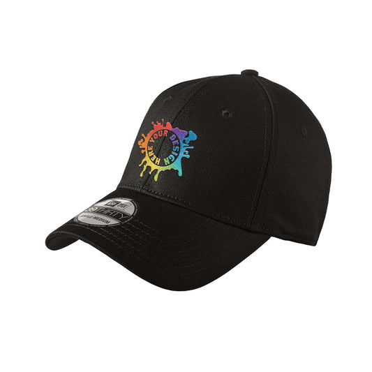 Embroidered New Era Structured Stretch Cotton Cap - Mato & Hash