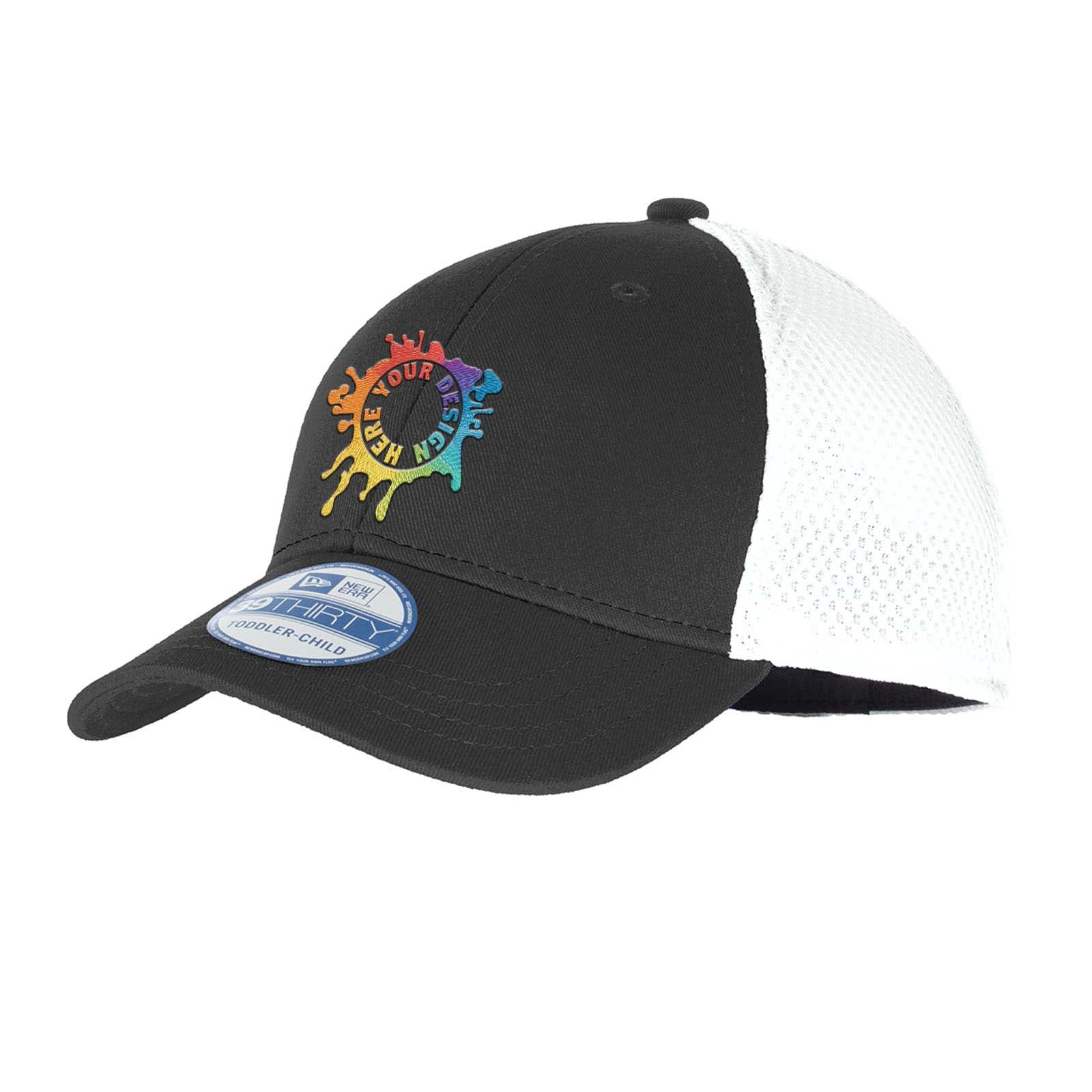 Embroidered New Era® Youth Stretch Mesh Cap - Mato & Hash