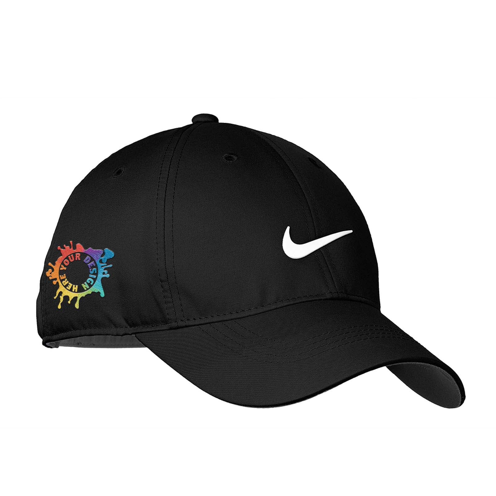 Nike H86 embroidered swoosh cap in black