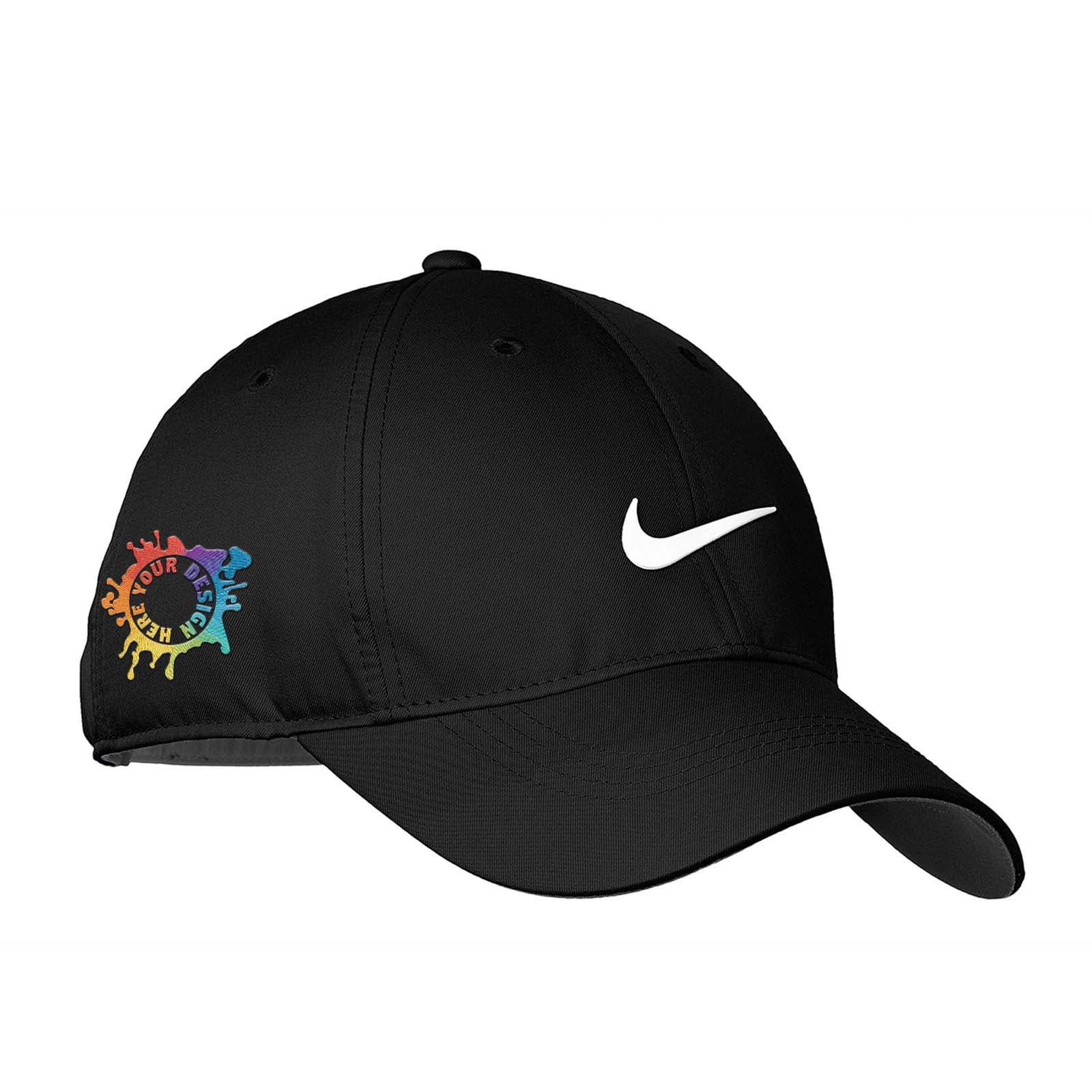 Embroidered Nike Dri-FIT Swoosh Front Cap - Mato & Hash