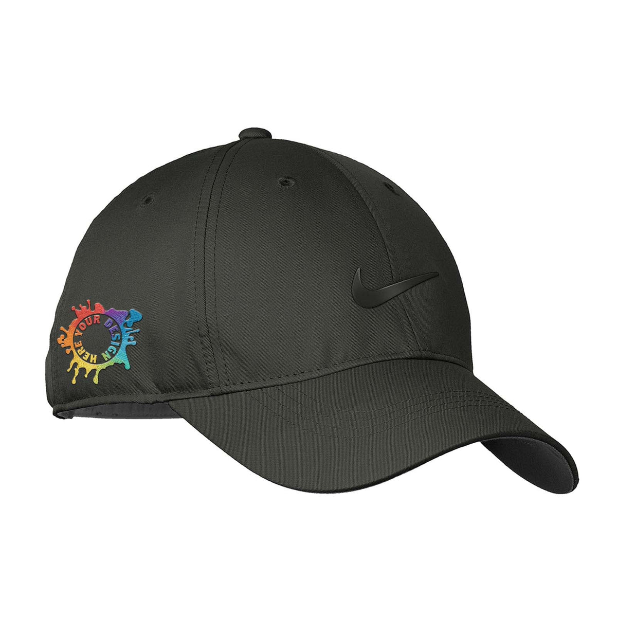 Embroidered Nike Dri-FIT Swoosh Front Cap - Mato & Hash