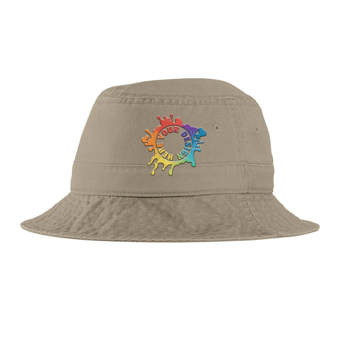 Embroidered Port Authority® Bucket Hat – Mato & Hash display picture 2