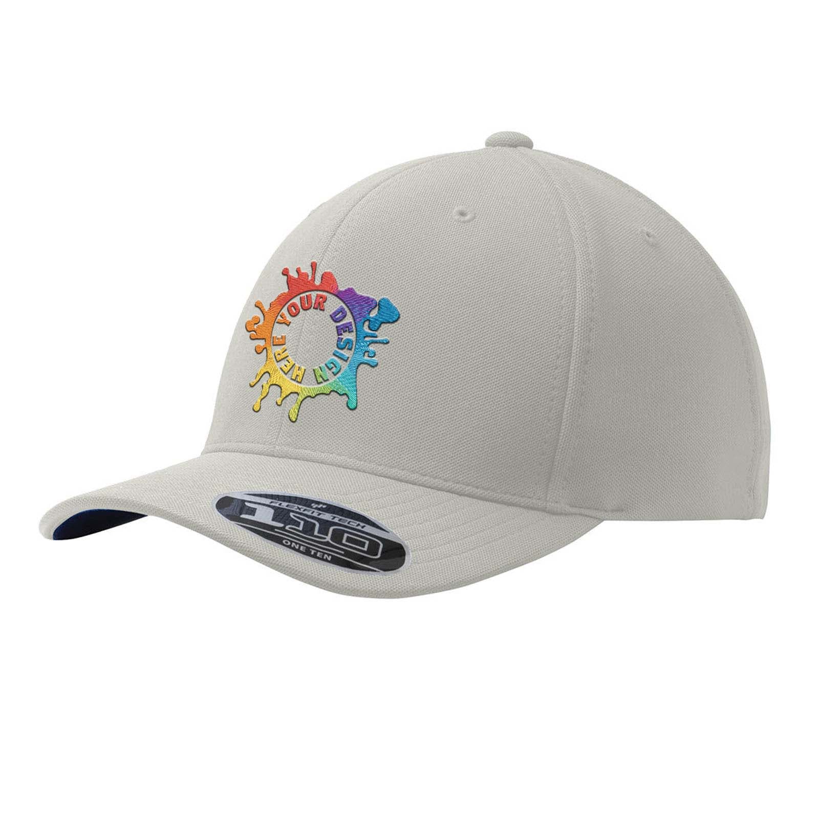 Embroidered Port Authority® Flexfit 110® Cool & Dry Mini Pique Cap - Mato & Hash
