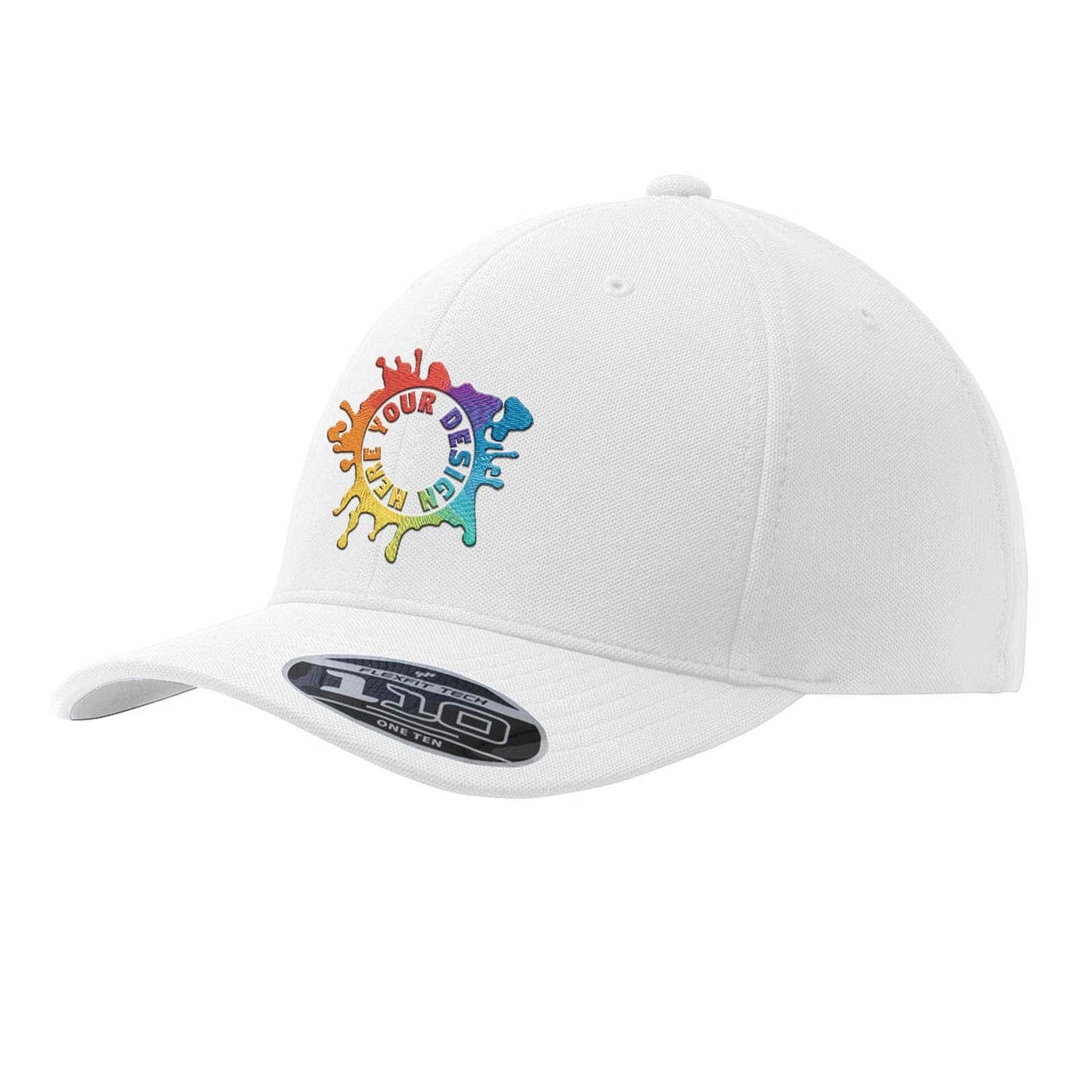 Embroidered Port Authority® Flexfit 110® Cool & Dry Mini Pique Cap - Mato & Hash