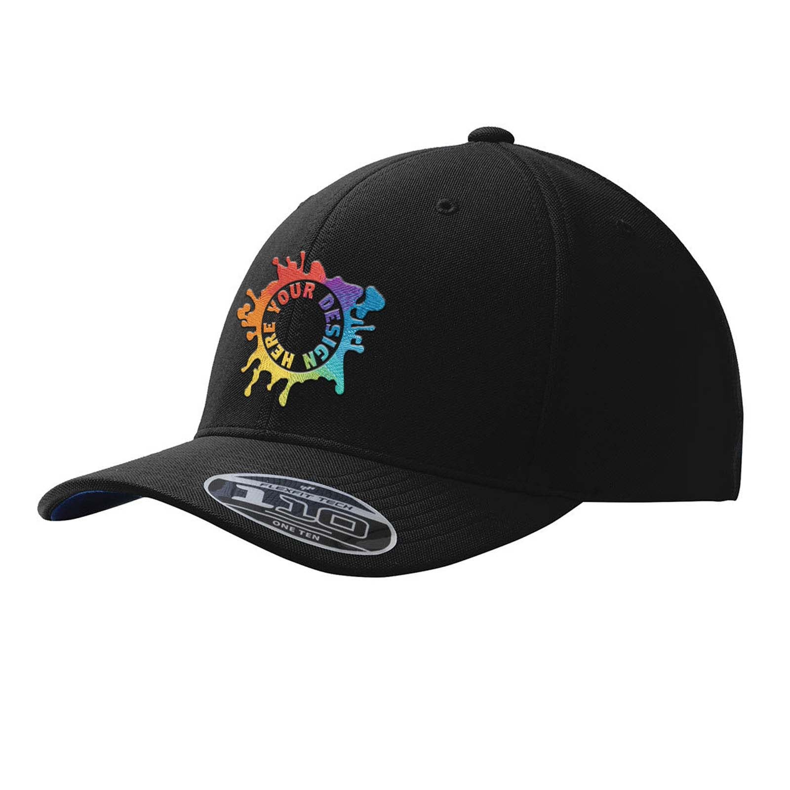Embroidered Port Authority® Flexfit 110® Cool & Dry Mini Pique Cap - Mato & Hash