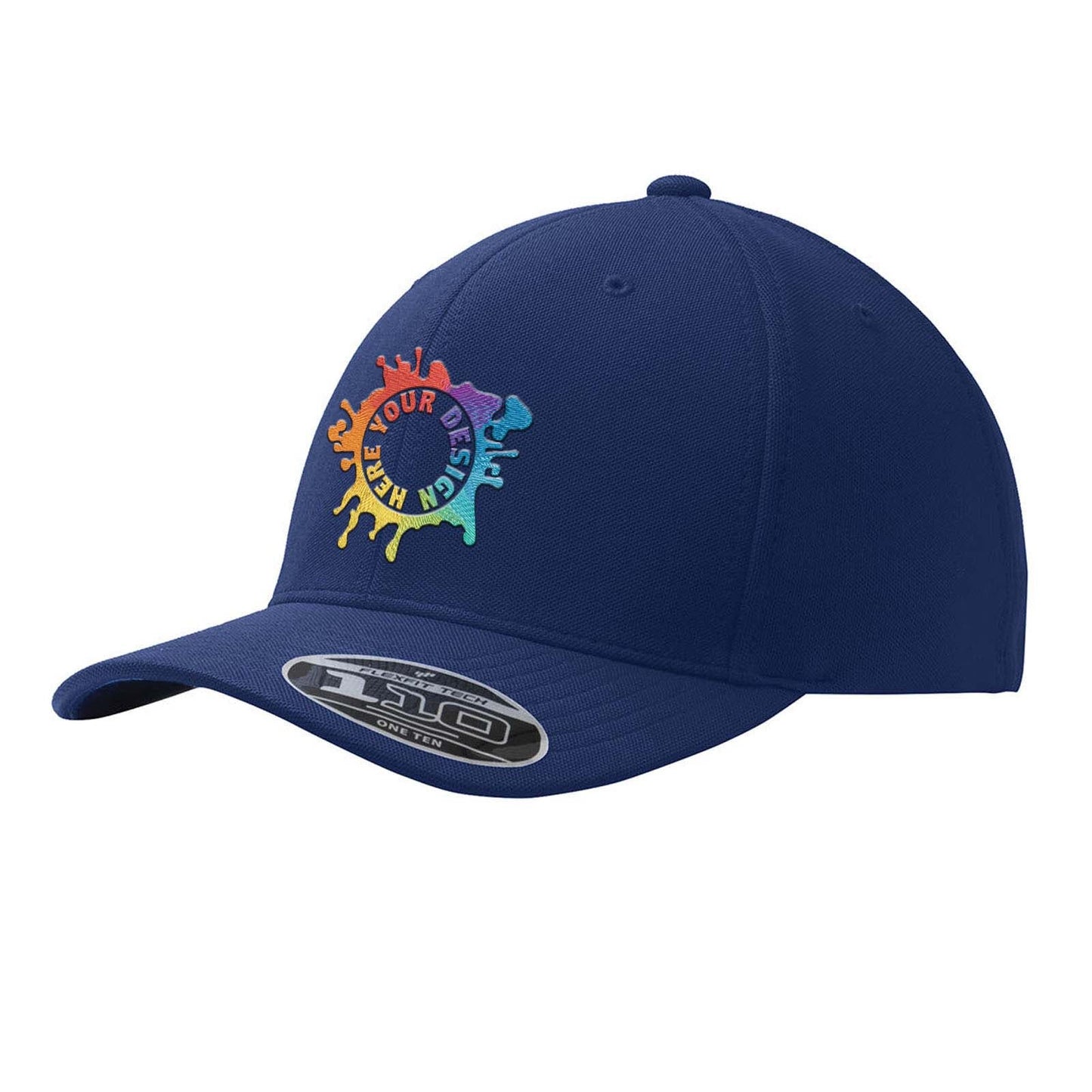 Embroidered Port Authority® Flexfit 110® Cool & Dry Mini Pique Cap - Mato & Hash