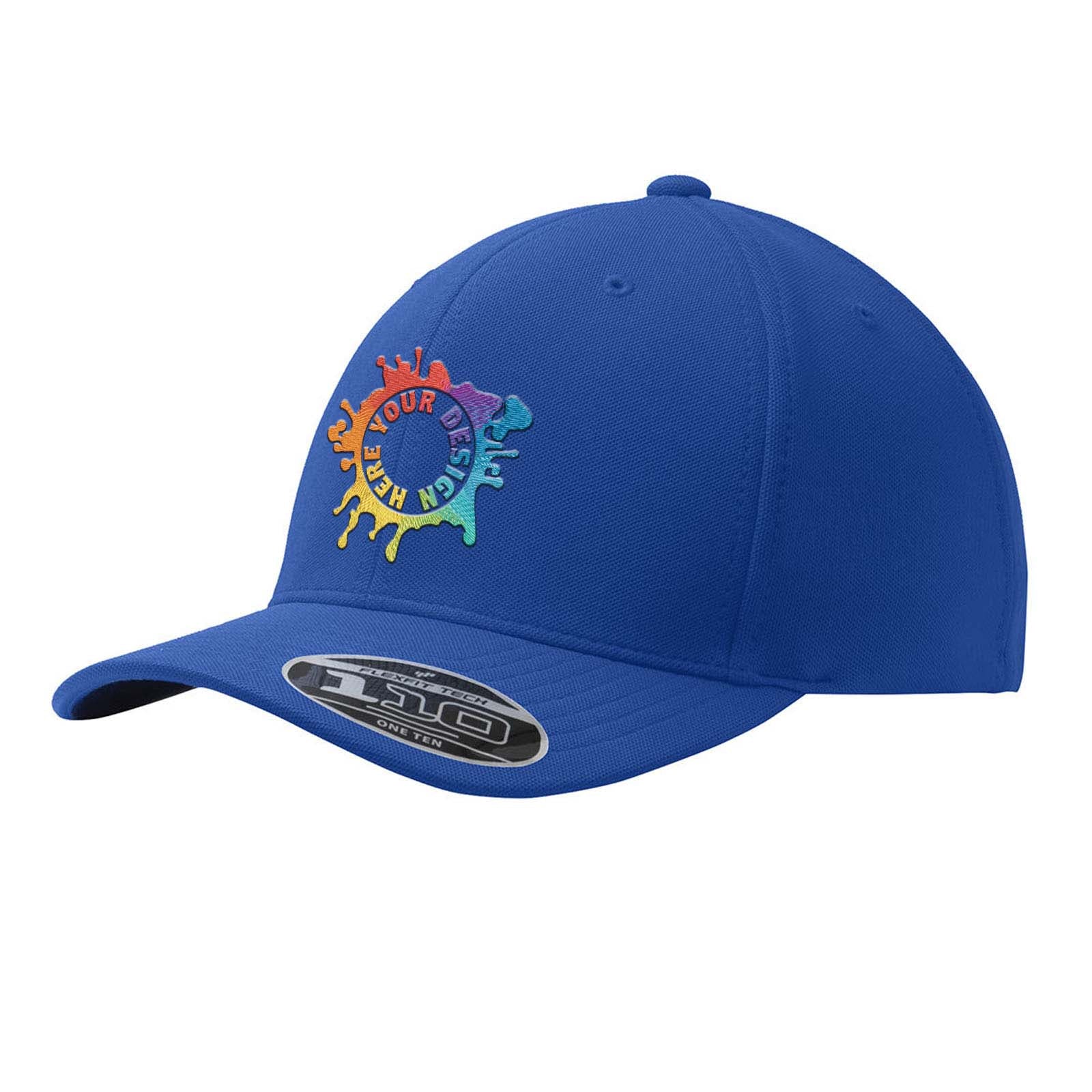 Embroidered Port Authority® Flexfit 110® Cool & Dry Mini Pique Cap - Mato & Hash