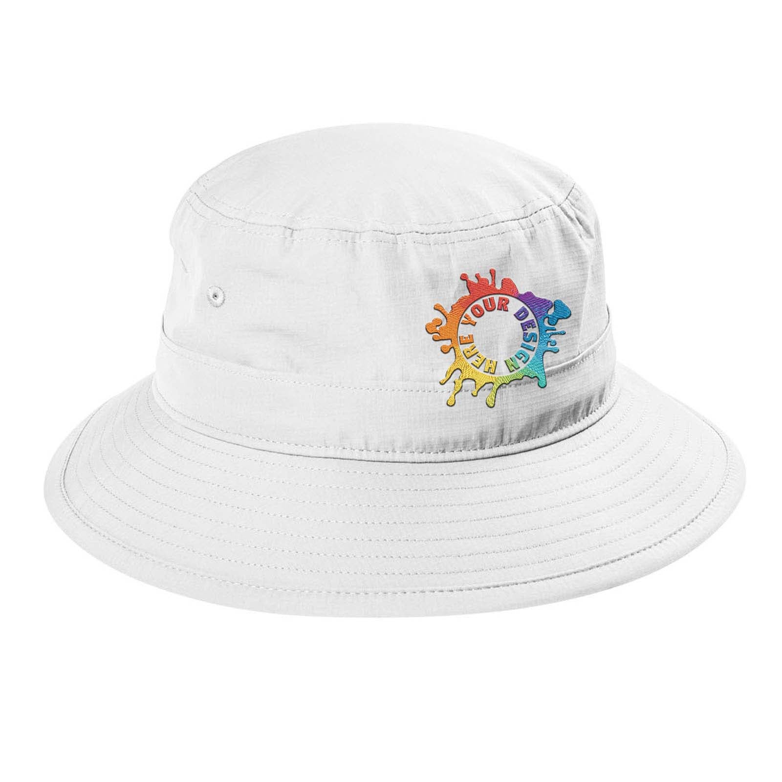 Embroidered Port Authority® Outdoor UV Bucket Hat - Mato & Hash
