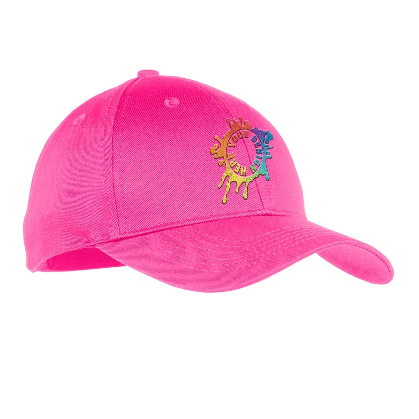 Embroidered Port & Company® Youth Six-Panel Twill Cap - Mato & Hash