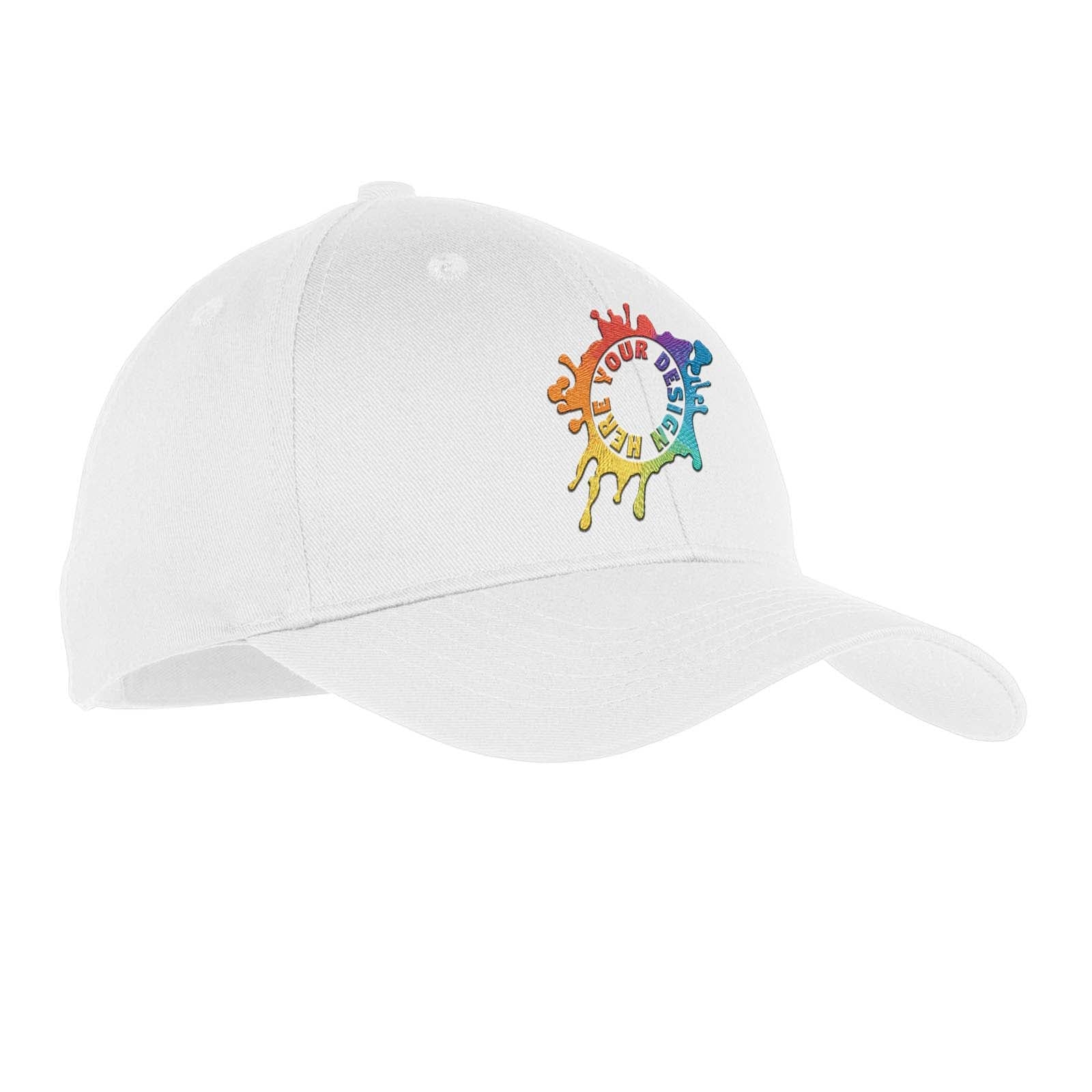 Embroidered Port & Company® Youth Six-Panel Twill Cap - Mato & Hash