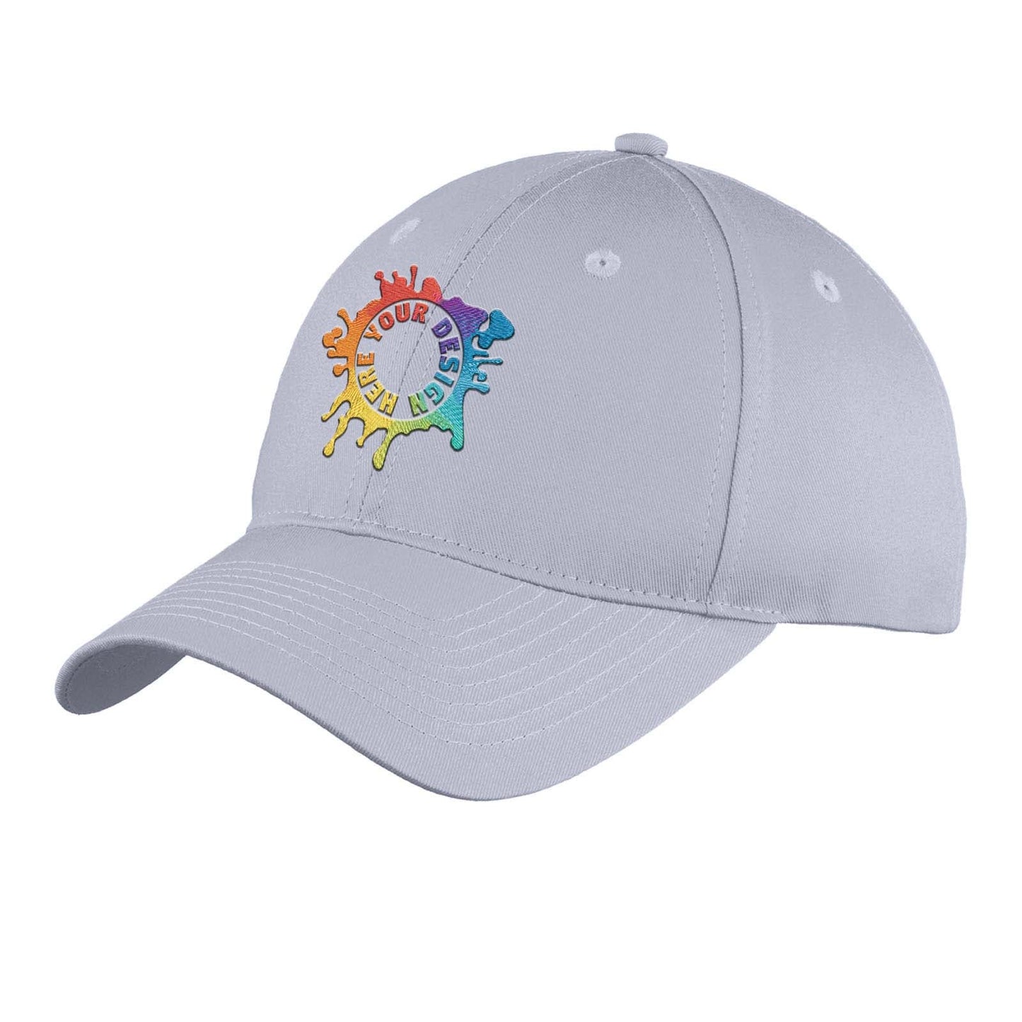 Embroidered Port & Company® Youth Six-Panel Unstructured Twill Cap - Mato & Hash