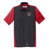 Embroidered Red Kap® Short Sleeve Ripstop Crew Shirt - Mato & Hash