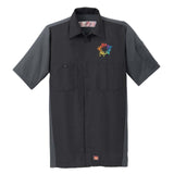 Embroidered Red Kap® Short Sleeve Ripstop Crew Shirt