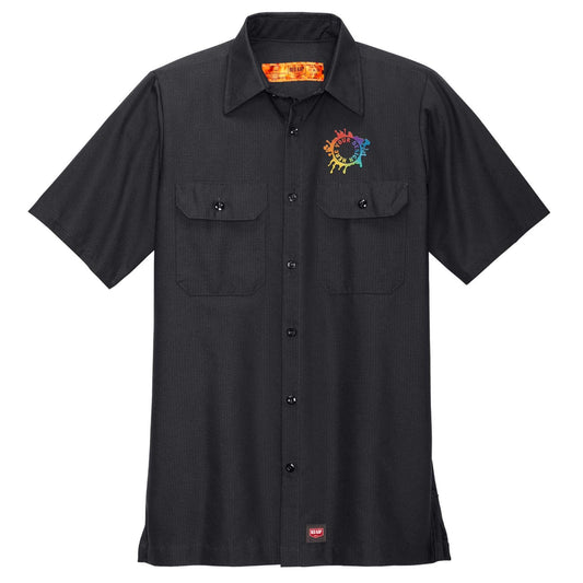 Embroidered Red Kap® Short Sleeve Solid Ripstop Shirt - Mato & Hash