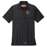 Embroidered Red Kap® Short Sleeve Solid Ripstop Shirt