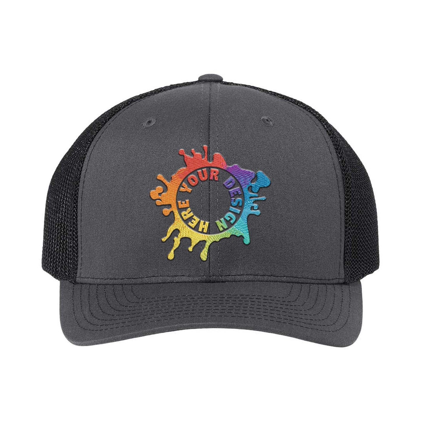 Embroidered Richardson 112+ R-Flex Adjustable Trucker Cap - Mato & Hash