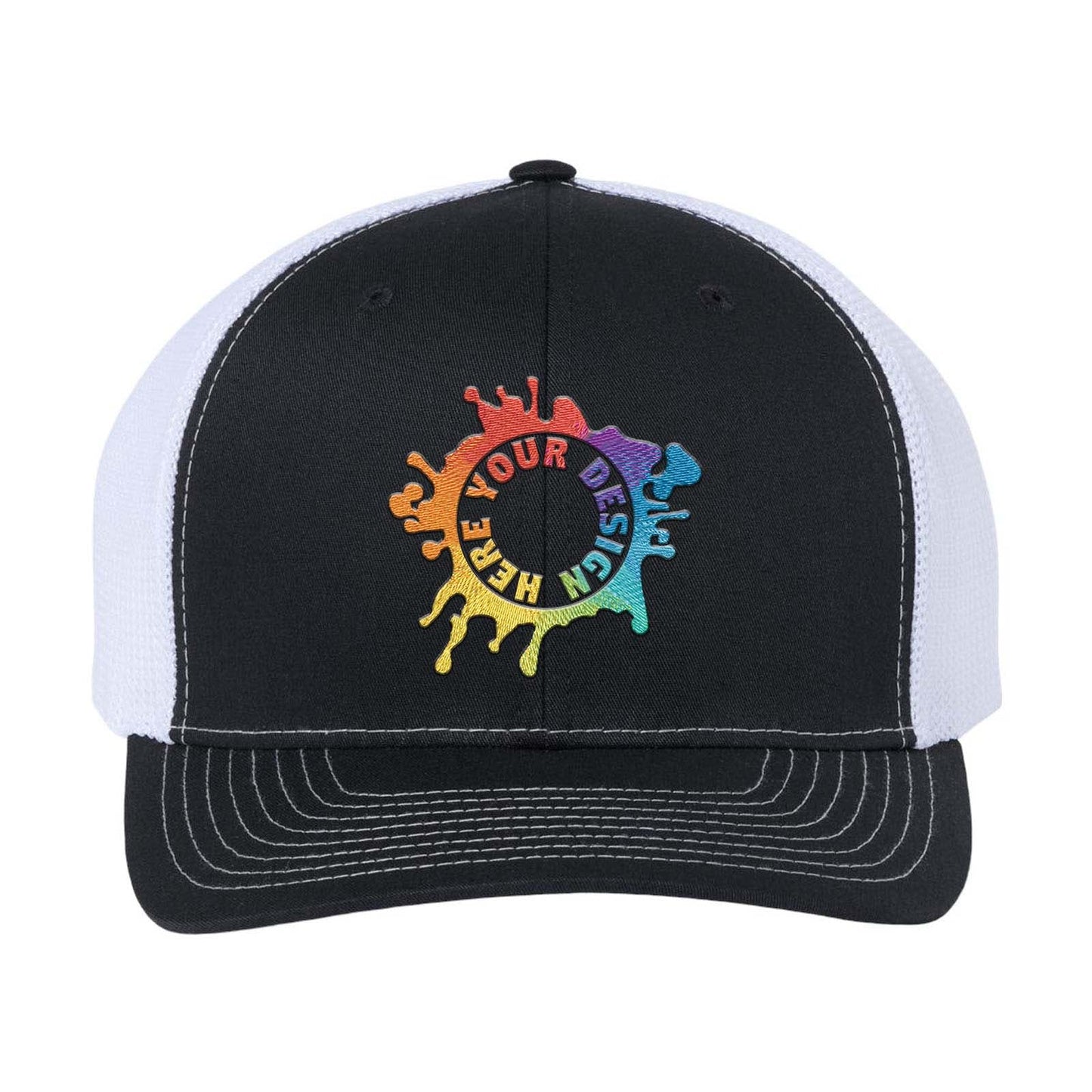 Embroidered Richardson 112+ R-Flex Adjustable Trucker Cap - Mato & Hash