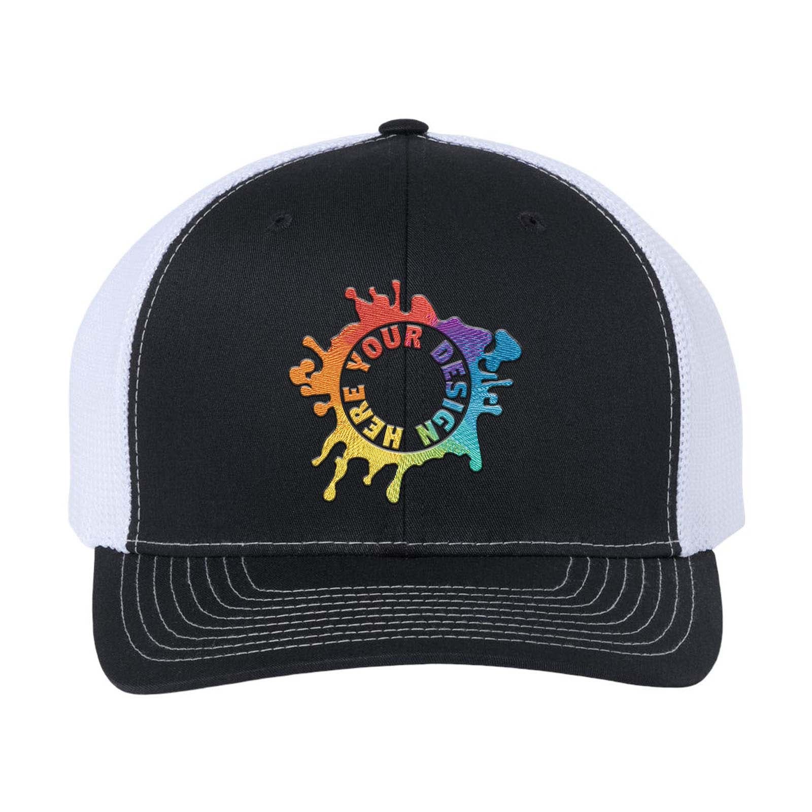 Embroidered Richardson 112+ R-Flex Adjustable Trucker Cap - Mato & Hash
