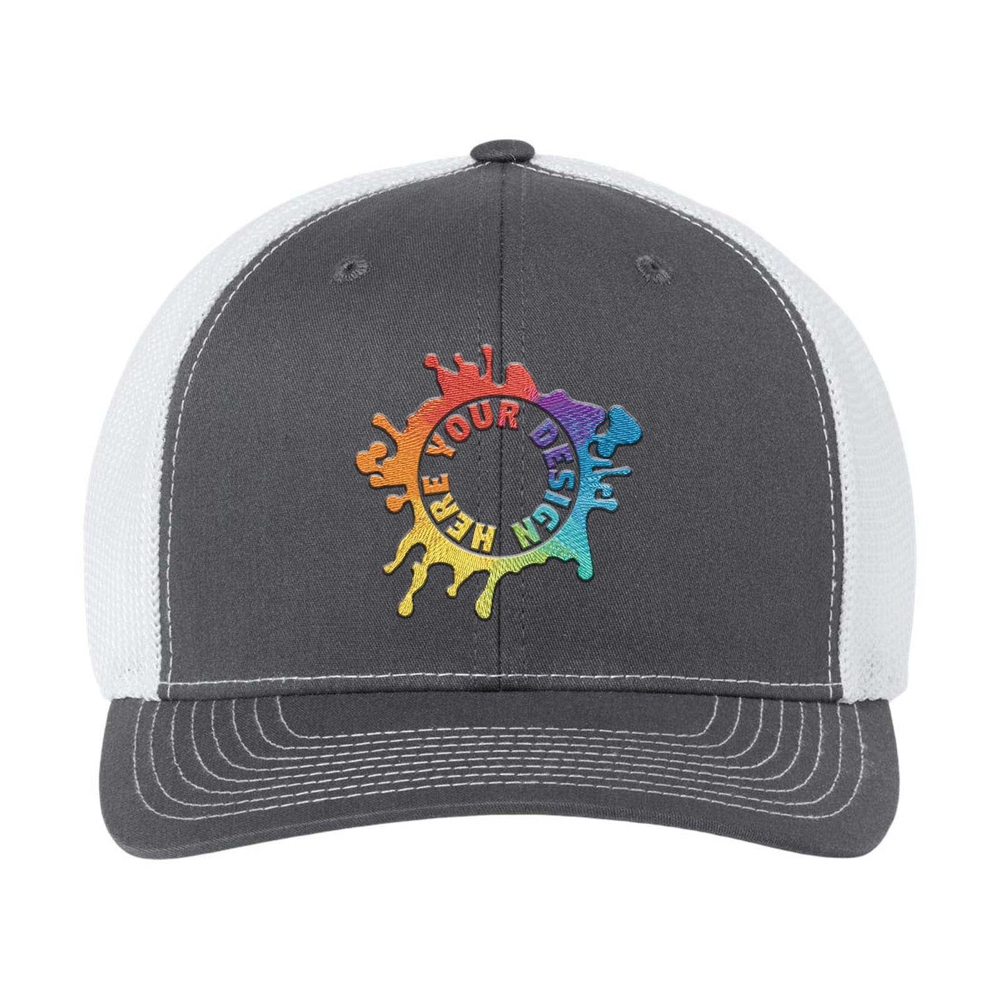 Embroidered Richardson 112+ R-Flex Adjustable Trucker Cap - Mato & Hash