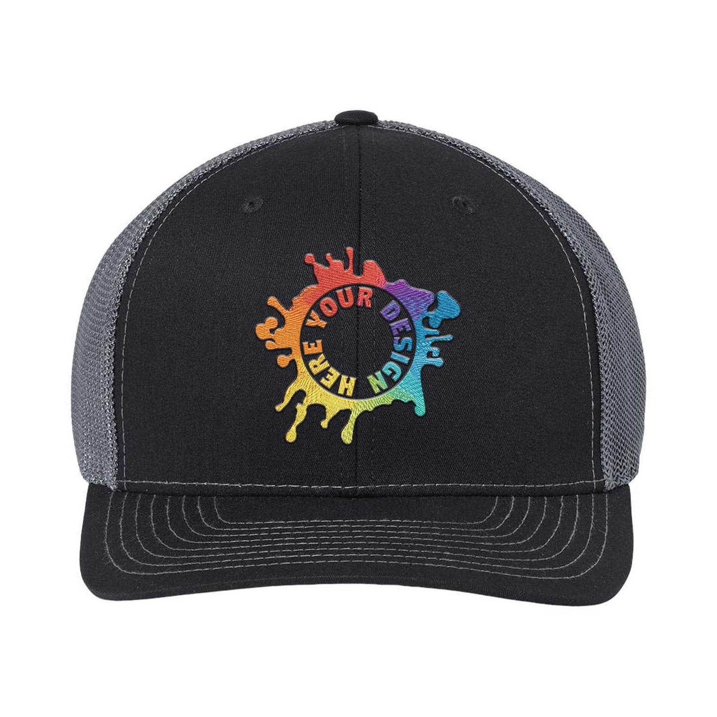 Embroidered Richardson 112+ R-Flex Adjustable Trucker Cap - Mato & Hash