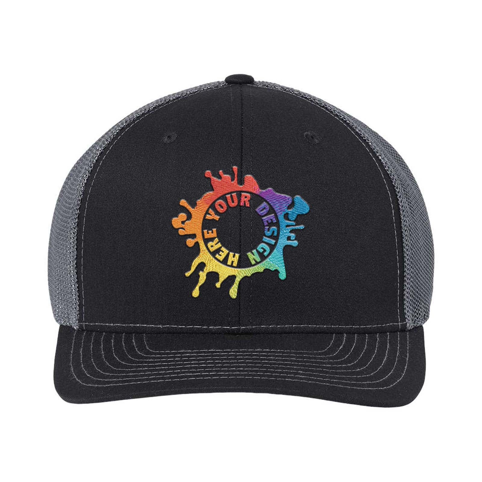 Embroidered Richardson 112+ R-Flex Adjustable Trucker Cap - Mato & Hash